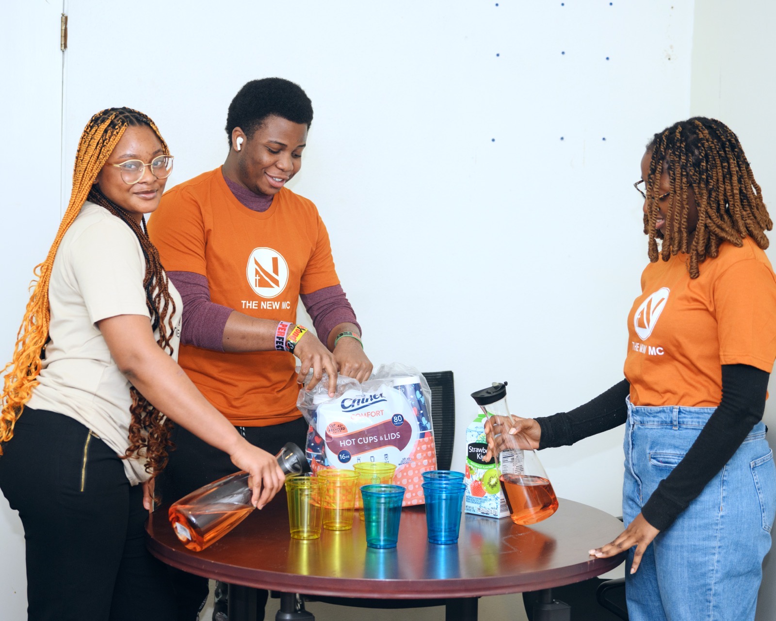 New MC members serving together